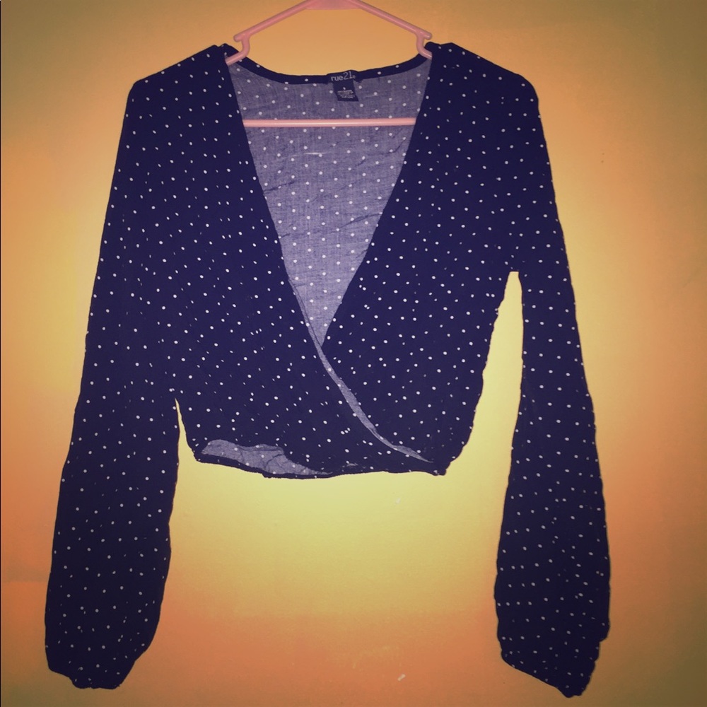 Crop top blouse